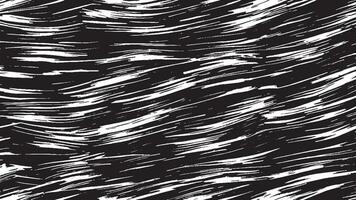 Abstract Black Brush Strokes Texture for Monochrome Background Overlays vector
