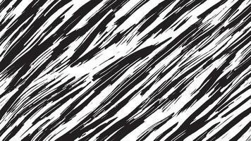 Abstract Black Brush Strokes Texture for Monochrome Background Overlays vector