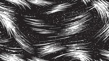 Black Brush Strokes on Monochrome Background for Overlay Texture Art vector
