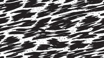Black Brush Strokes on Monochrome Background for Overlay Texture Art vector