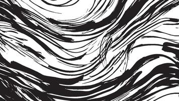 Random Black Brush Strokes Illustration for Overlay and Background Texture vector
