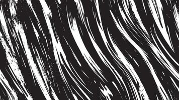 Random Black Brush Strokes Illustration for Overlay and Background Texture vector