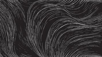 Random Black Brush Strokes Illustration for Overlay and Background Texture vector