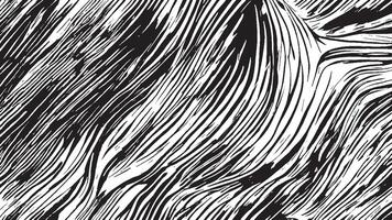 Random Black Brush Strokes Illustration for Overlay and Background Texture vector