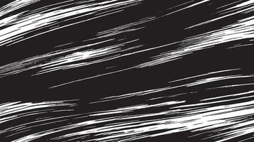 Random Black Brush Strokes Illustration for Overlay and Background Texture vector