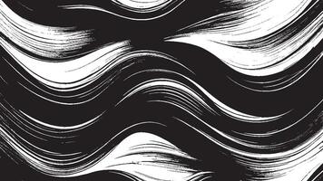 Abstract Black Brush Strokes Texture for Monochrome Background Overlays vector