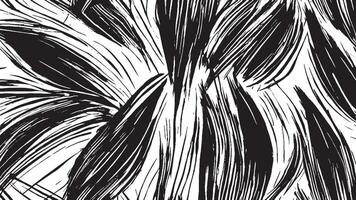 Random Black Brush Strokes Illustration for Overlay and Background Texture vector