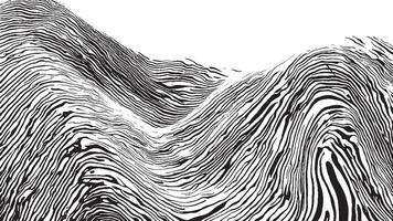 Intricate Black on White Texture for Background Overlays and Illustrations vector