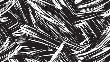 Abstract Black Monochrome Brush Strokes Overlay Art for Background Textures vector
