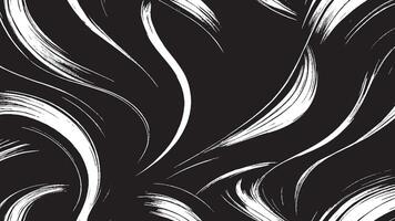 Abstract Black Monochrome Brush Strokes Overlay Art for Background Textures vector