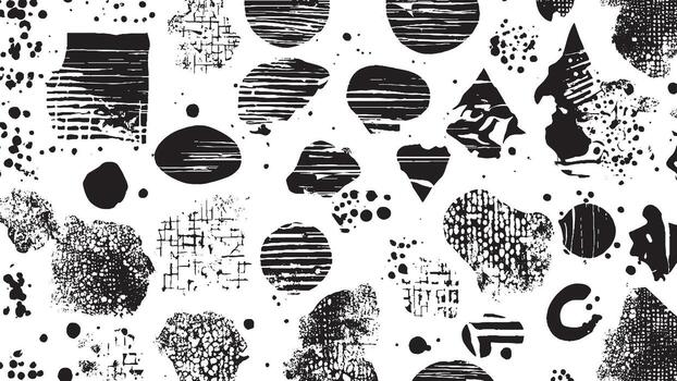 multa negro textura en blanco antecedentes para cubrir y textura utilizar vector