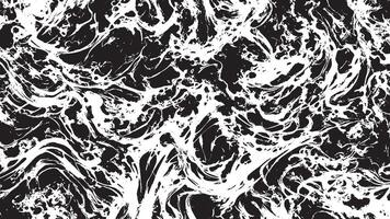 Monochrome Illustration, Black Texture on White Background for Overlays and Textures vector