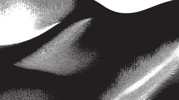 Monochrome Detailed Black Texture on White Background for Overlays vector