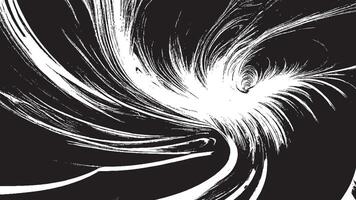 White Background with Black Texture, High Definition Monochrome Overlay vector