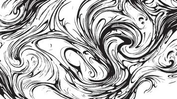 Monochrome Illustration, Black Texture on White Background for Overlays and Textures vector