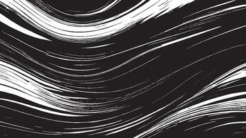 Abstract Black Monochrome Brush Strokes Overlay Art for Background Textures vector
