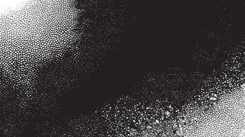 Intricate Art of Black Grunge Texture on White Canvas for High-Resolution Backgrounds and Overlays vector