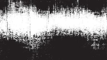 Highly Detailed Black Grunge Texture on White Canvas for Enhanced Backgrounds and Texture Overlays vector