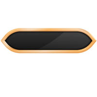 Button Luxury Border Golden, Button For Website png