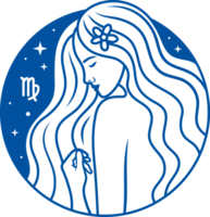 Zodiac sign is virgo according to eastern horoscope, from element earth and actions planet Mercury png