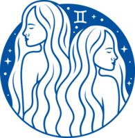Zodiac sign is gemini according to eastern horoscope, from element air and actions of planet Mercury png