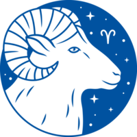 Zodiac sign is aries according to eastern horoscope, from element of fire and actions of planet Mars png