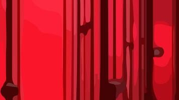 Aesthetic red abstract background with copy space area. Suitable for poster and banner vector