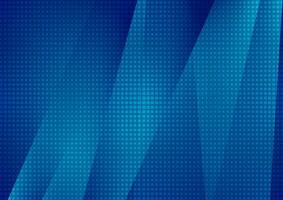 Dark blue abstract concept geometrical background vector