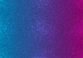 Blue violet small square dots abstract geometric background vector