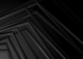 Black stripes abstract technology geometric background vector