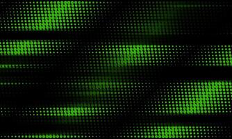 Abstract green black dotted lines geometric background vector