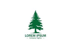 Tree Icon for Organic Food and Agriculture Branding vector