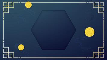 Abstract background for Loy Krathong festival. Template for cover, invitation, card, art of paper crafts. vector