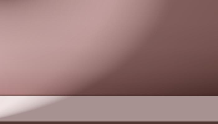 Purple Background,Studio wall room 3D Podium with Light,Shadow on brown chocolate pastel,Minimal Backdrop Display with Stand Mock up for product presentation in Autumn,Summer,Winter sale promote