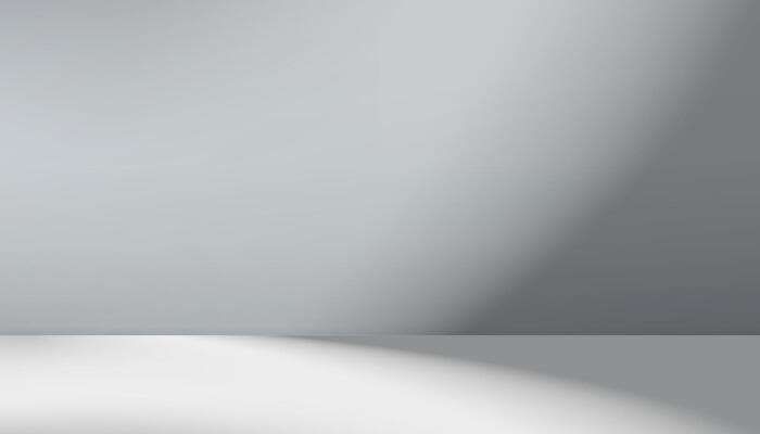 Background Grey Studio wall room 3D Podium with Light,Shadow on Floor,Minimal Backdrop Display with Stand Mock up for product presentation in Autumn,Summer,Winter sale promote