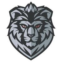 logo template with lion symbol vector