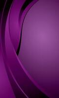 Abstract gradient purple background. Violet fluid wave template. vector