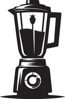 a black and white illustration of a blender vector