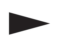 cursor arrow icon, computer mouse cursor arrow icon, black rectangle with three heads. vector