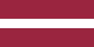 The flag of Latvia vector