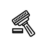 Razor icon design vector