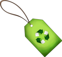 Textured Recyclable Tag png