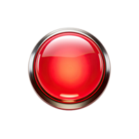 Push button isolated on transparent background. png