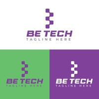 Tech Company Logo Design vector