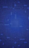 Abstract blue gradient computer technology circuit board vector