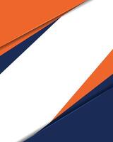 Abstract geometric border blank background vector