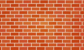 illustration of brick wall in pattern background vector