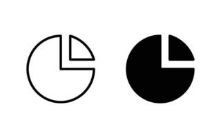 Pie Chart Icon vector