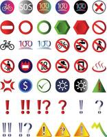 Set of icon design vector