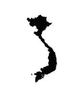 Map of Vietnam. Vietnam Map on white background. vector